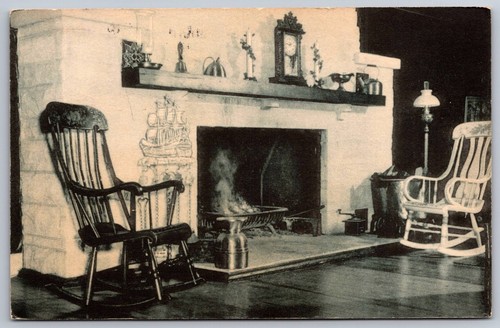 Fireside rocking chairs - chairs, old