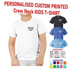 Personalised Crew Neck Printed