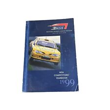 MSA British motor sports competitors yearbook 1999 Paperback - Vintage