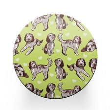 1 x Round Chocolate Merle