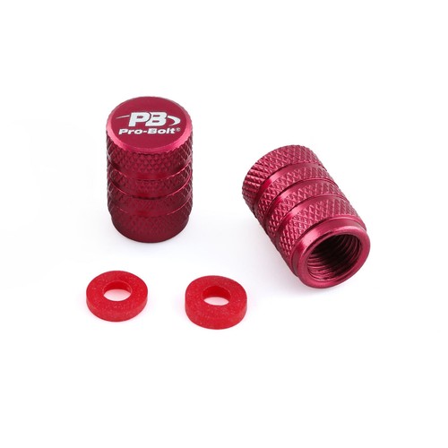Valve caps dust red - valve,