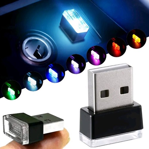 Mini usb led car - 1x,