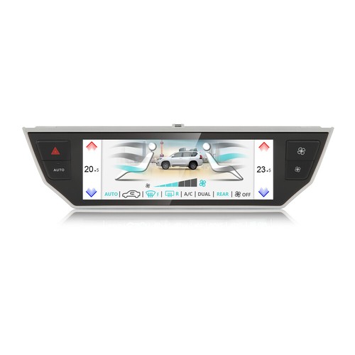 Car air control panel - control, lcd