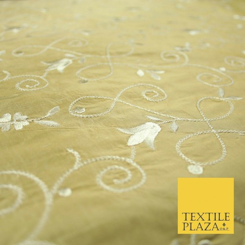 Luxury gold ivory floral tulip - gold,