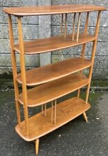 SUPERB RETRO VERY RARE ERCOL  GIRAFFE ROOM DIVIDER BOOKCASE STAND WE DELIVER