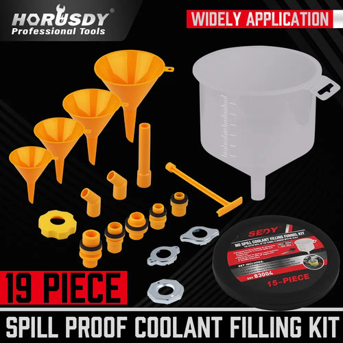 Spill proof radiator coolant - spill,