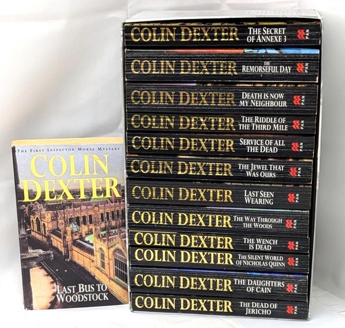 Collin dexter book - book, bundle