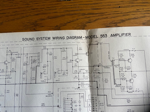 Wurlitzer jukebox amplifier
