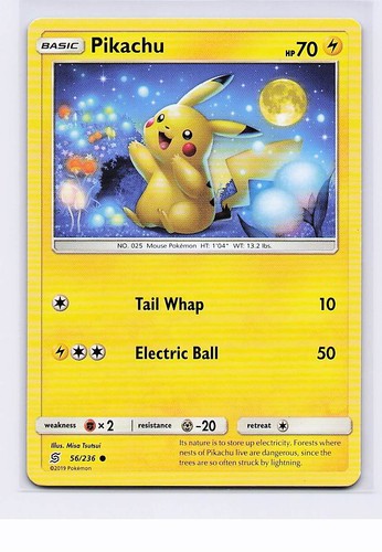 Pikachu 236 common unified - common,