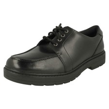 Boys Clarks Lace Up School