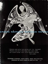 D264483 Guildford Cathedral South Porch Angel With Psaltery Frith Series John Hu