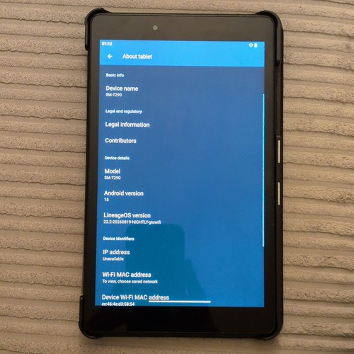 Samsung galaxy tab 8 - tab, (2019)
