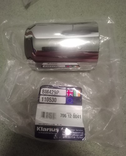 Chrome exhaust tail pipe - exhaust,