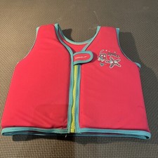 Boys Girls Speedo Swimming Float Vest 2-4 Years 15-20kg Pink