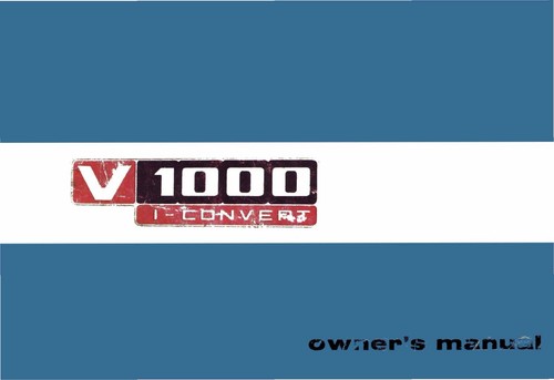 Moto guzzi owners - owners, manual