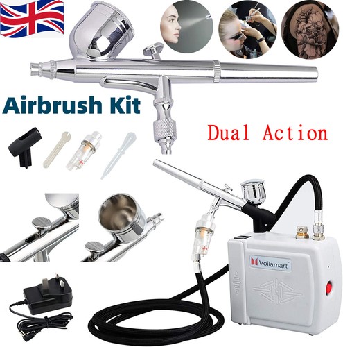 Dual action airbrush gun - dual, &