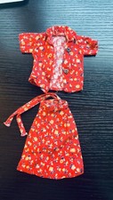 VTG Sindy Separates Red Floral