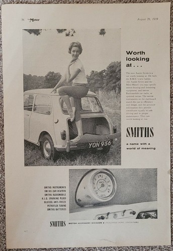 Austin seven mini - minor, smiths