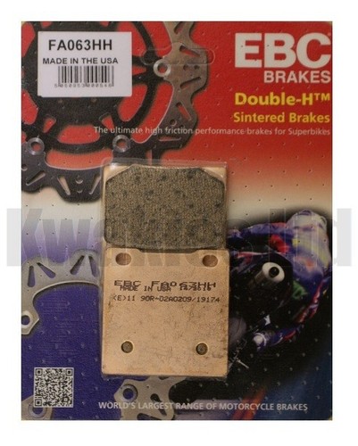 Ebc rear brake pads fa063hh - ebc, hh