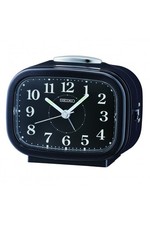 Seiko Black Bedside Bell Alarm