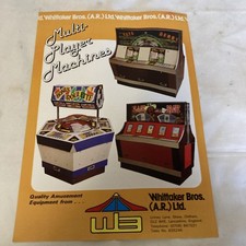 Multi player Amusement Machines Advert / Flyer Original - A4