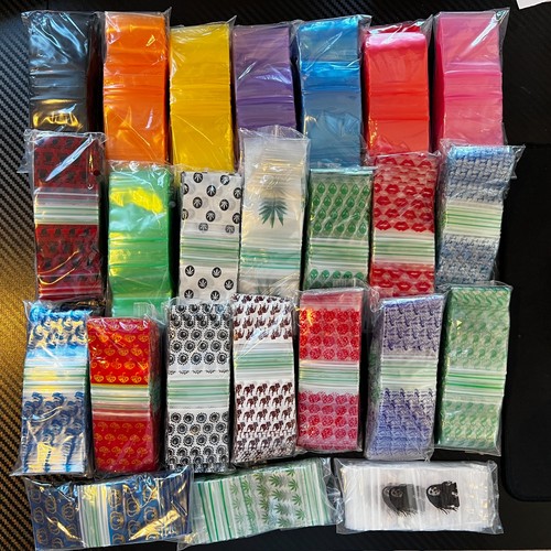 100 zip bags 40x40mm - 40x40mm, )