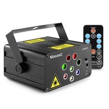 BeamZ Acrux Quatro RGW DJ Laser Light Gobo Effect for Home Disco