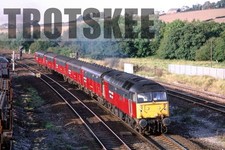 35mm Slide BR British Railways Diesel Loco Class 47 47768 Clay Cross 1997 Orig
