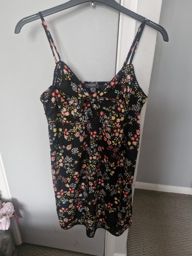 Primark black floral - floral, mini
