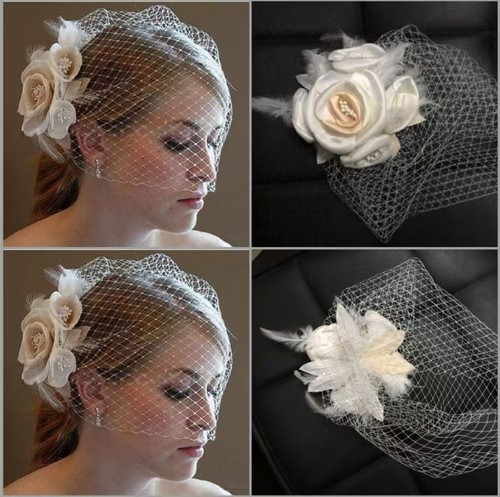 Women birdcage face veil - women,