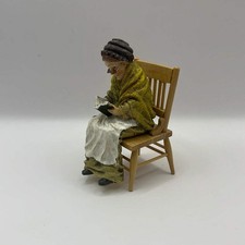Dolls House Resin seated old