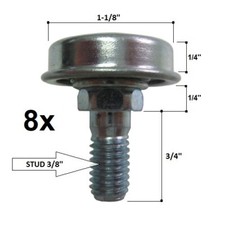 Glider rocker bearings 8 - rocker, (8