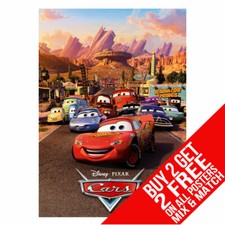 CARS BB1 DISNEY POSTER ART
