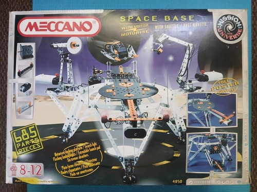Vintage meccano space base set - space,
