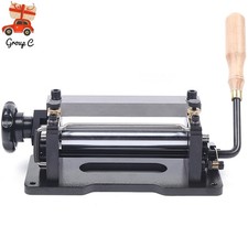 Leather Sch?lmaschine Splitting Machine Manual Leather Skiver Sch?ler Splitter NEW