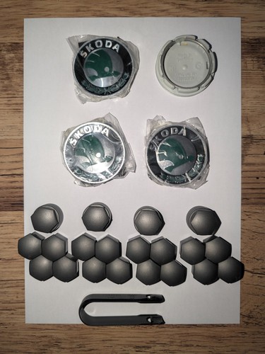 Skoda centre hub caps 20 - hub,