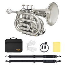 SONICAKE Bb Pocket Trumpet for