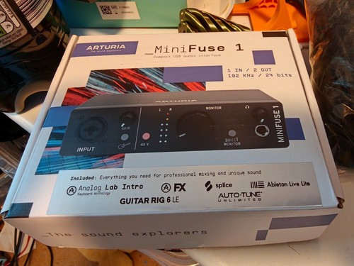 Arturia minifuse 1x2 usb - arturia,