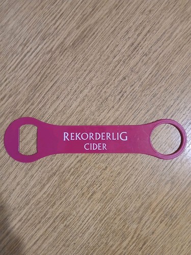 Pink rekorderlig cider bottle - cider,