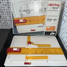 Vintage Rotring Drawing Board rOtring rapid 522404 w/original box