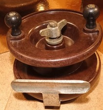 Unusual Maroon Vintage Allcock