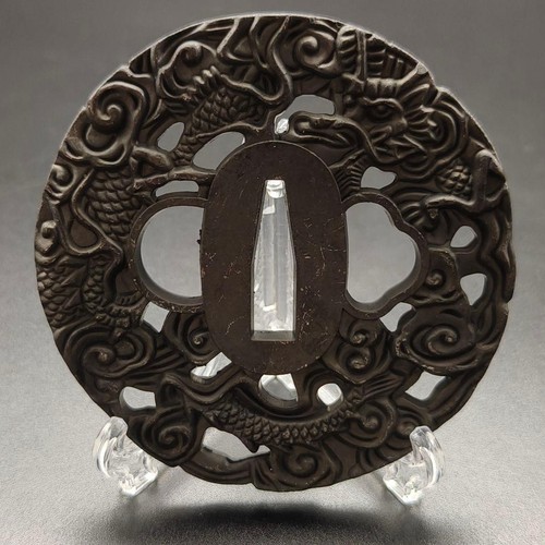 Japanese sword tsuba sy221 - sword,