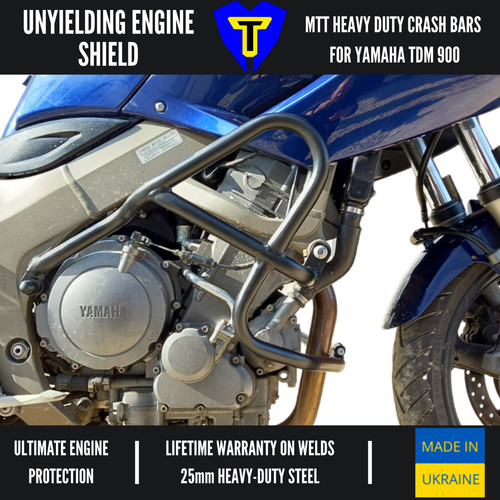 Engine guard crash - guard, bars