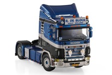 Scania 114 flat roof 4x2 "Roland de Block" WSI truck models 1:50 scale