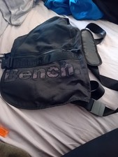 bench over the shoulder bag