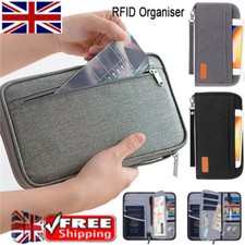 RFID Passport Holder Cards Wallet Pouch Document Money Family Travel Organiser