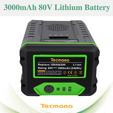 80V Li-ion Battery for Greenworks GBA80200 GBA80400 G80B4 GD80BL GD80BC GD80SB