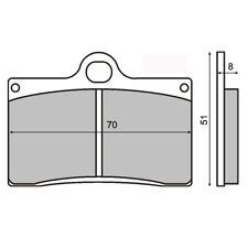 Pair Brake Pads Sachs 800 Roadster 2000-2004