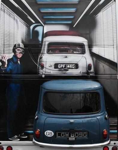 Italian job mini wall display - italian,