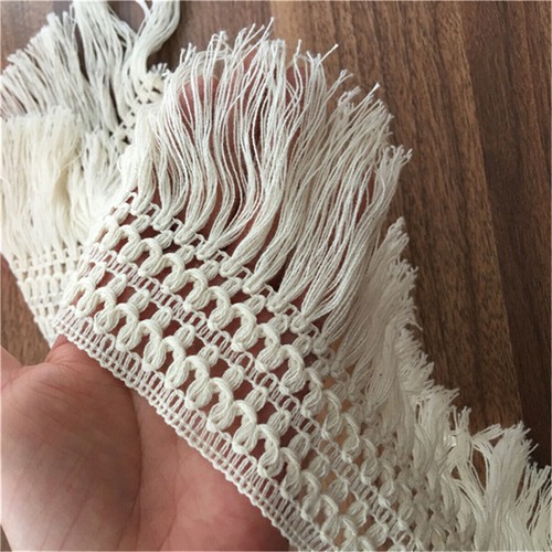 Yards cream fringe tassel - yards,